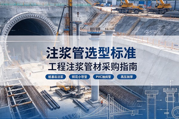 莎车注浆管选型标准